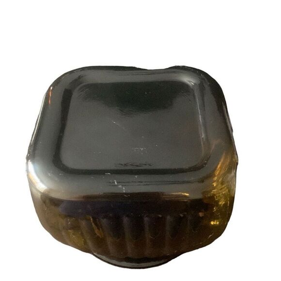 Vintage Artland Apothecary Amber Glass Jar Canister A Charming Addition Rare HTF - Picture 11 of 15